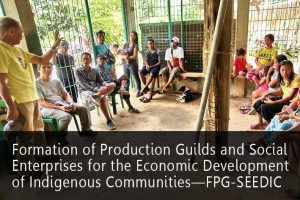 Read more about the article Formation of Production Guilds and Social Enterprises for the Economic Development of Indigenous Communities—FPG-SEEDIC
