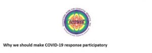 Read more about the article Why we should make COVID-19 response participatory
