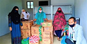 Read more about the article Initiative for 3-year Marawi battle anniv, Eid al-Fitr celeb: IDPs in Bakwit Village devote cash aid for food packs, hygiene kits