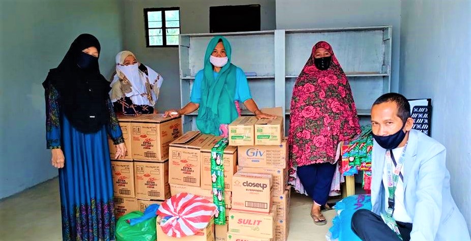 Read more about the article Initiative for 3-year Marawi battle anniv, Eid al-Fitr celeb: IDPs in Bakwit Village devote cash aid for food packs, hygiene kits