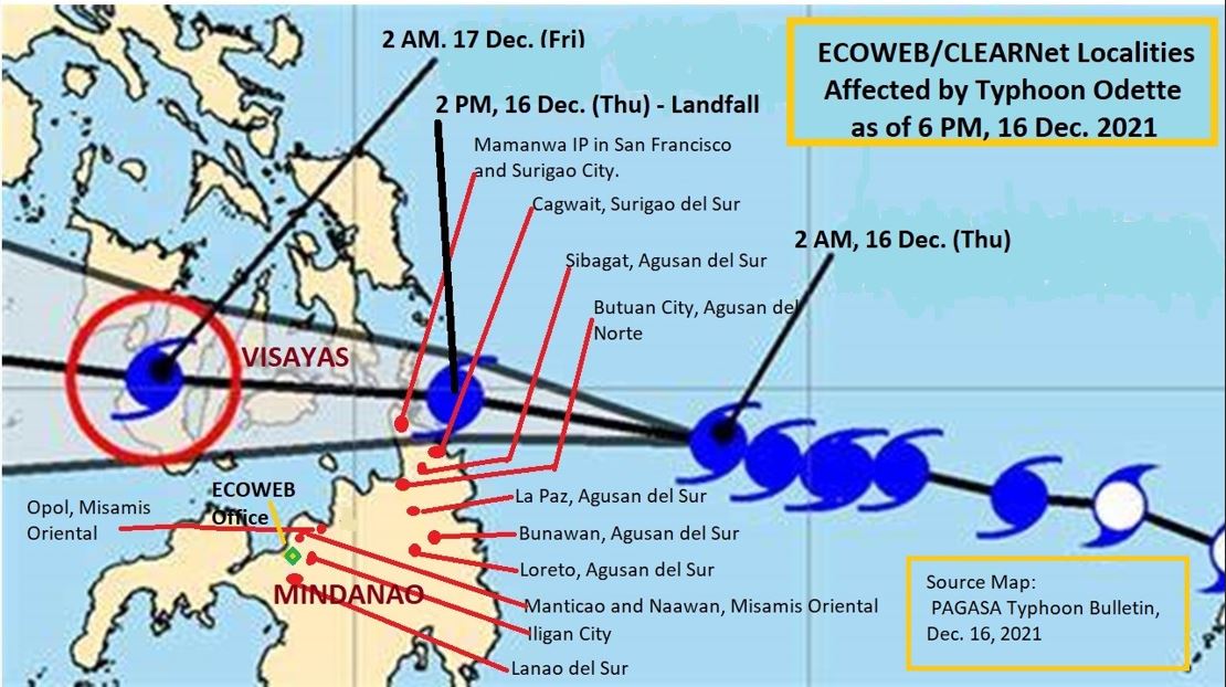 Read more about the article ECOWEB Situational Report No. 1: TYPHOON ODETTE (RAI)