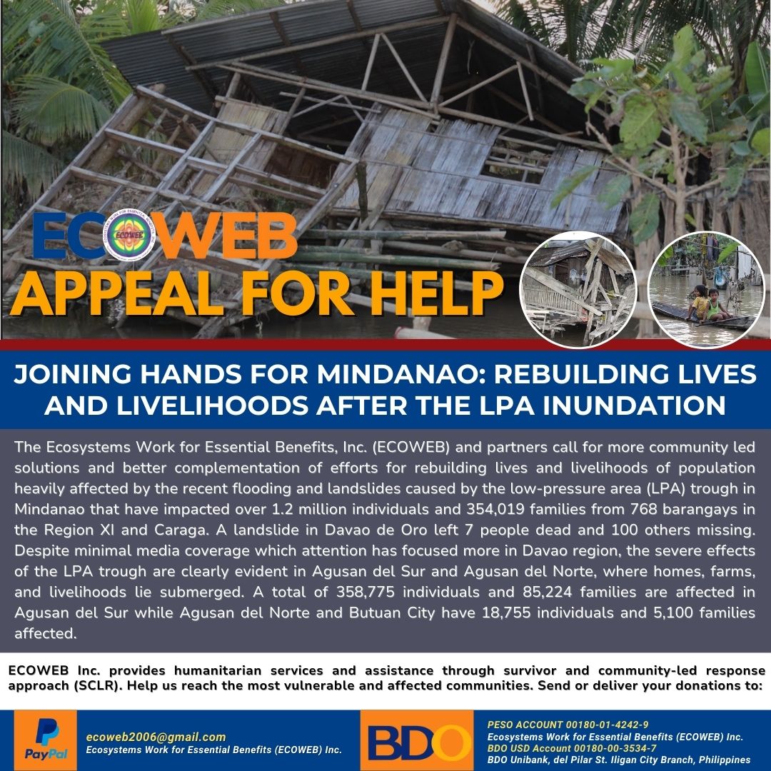 Read more about the article Joining Hands for Mindanao: Rebuilding Lives and Livelihoods After the LPA Inundation
