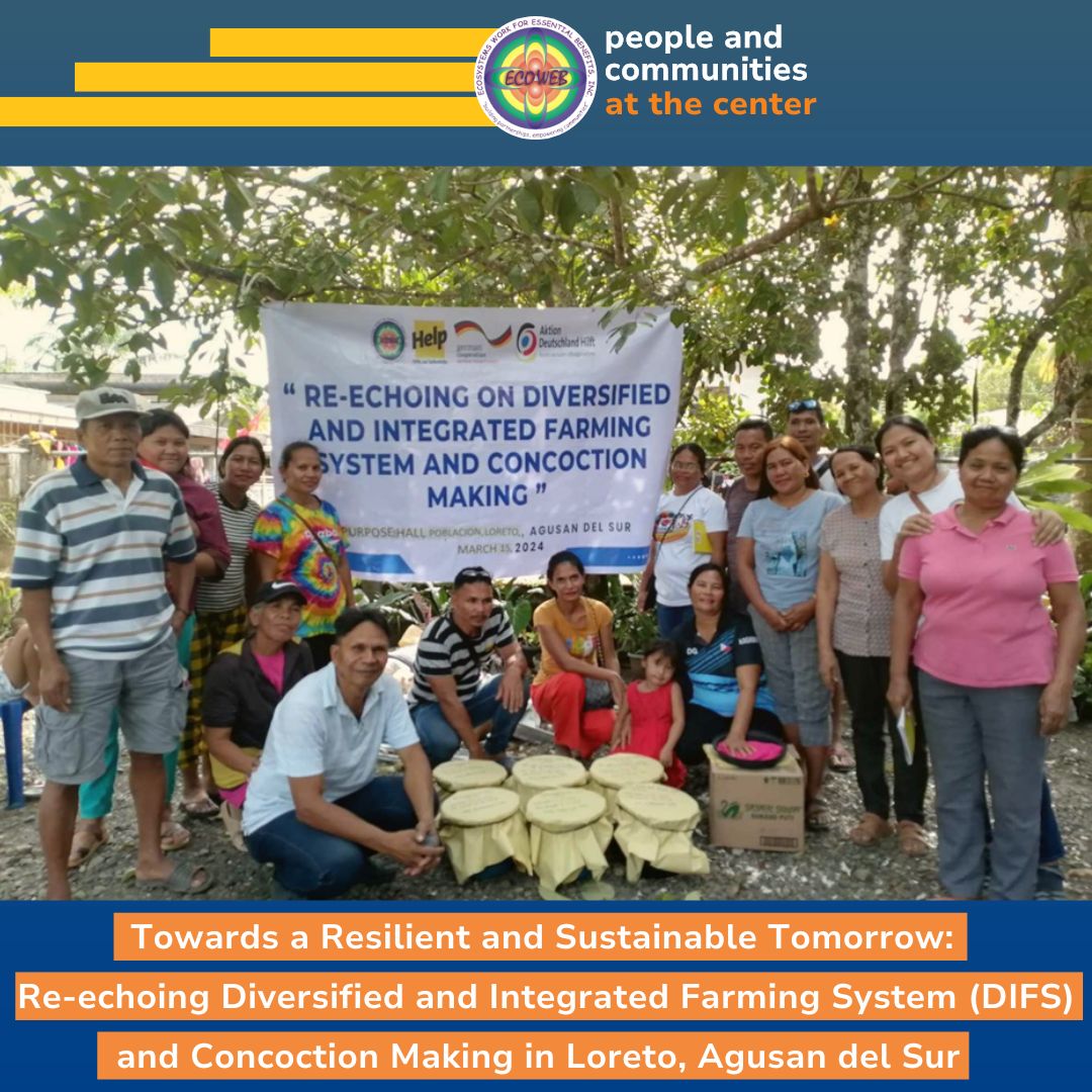 Read more about the article Towards a Resilient and Sustainable Tomorrow: Re-echoing Diversified and Integrated Farming System (DIFS) and Concoction Making in Loreto, Agusan del Sur