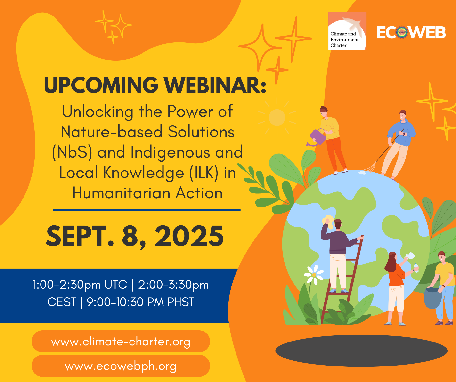 Read more about the article Upcoming Webinar: Unlocking the Power of Nature-based Solutions and Indigenous and Local Knowledge in Humanitarian Action