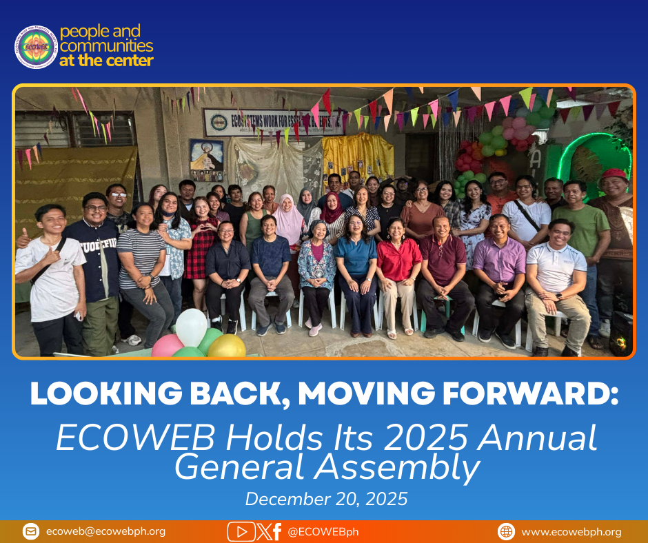 Read more about the article LOOKING BACK, MOVING FORWARD: ECOWEB HOLDS ITS 2025 ANNUAL GENERAL ASSEMBLY