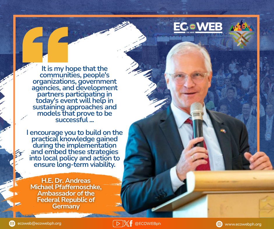 Read more about the article Keynote Address by H.E. Dr. Andreas Michael Pfaffernoschke Opens Weaving Resilience Learning Convergence